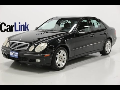 2003 Mercedes Benz E500 Sedan