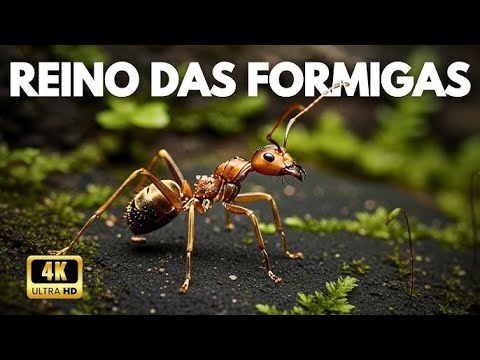 REINO DAS FORMIGAS  A Fascinante Vida das Formigas   Documentário Especial 166 Inscritos