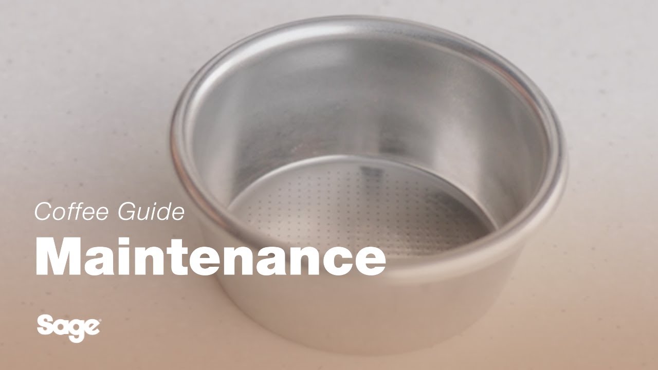 Filter basket rinse