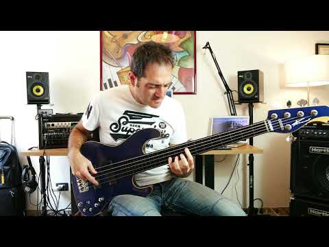 Barbary Coast - Jaco Pastorius (Bass Cover) ghost notes & more