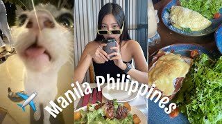 Travel Vlog Philippines Manila City shooting range food explore traveling tips English abroad fly