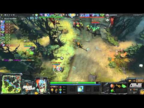 Phase 2 of Dreamleague S2 - Alliance vs. Team Tinker Game 1