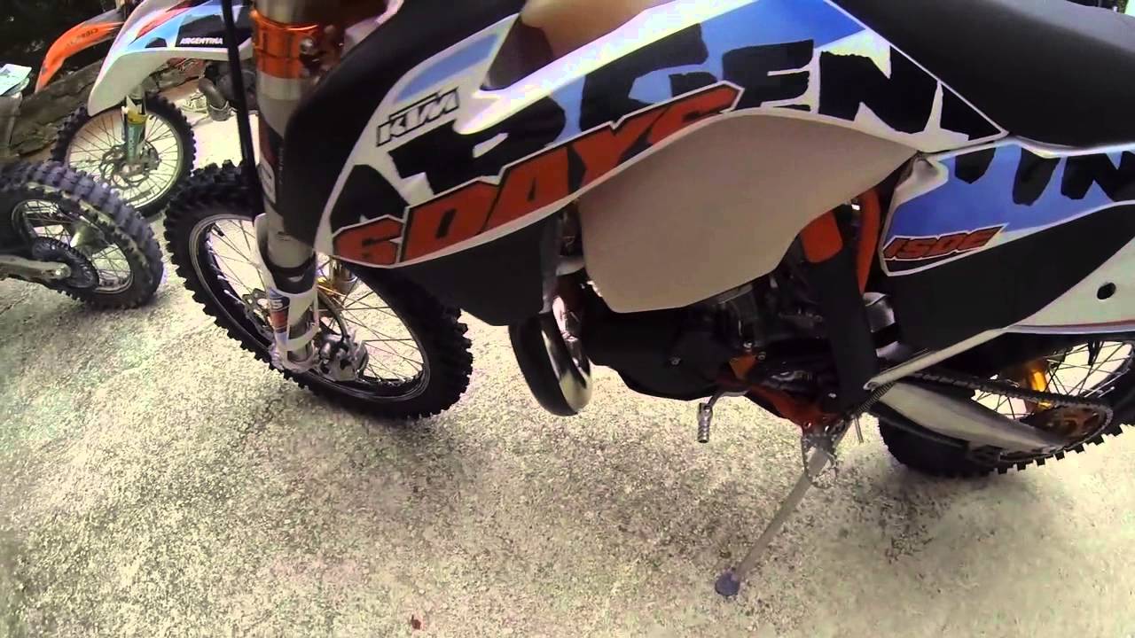 KTM 250 EXC SIX DAYS 2015 -JP Racing-FIRST RIDE