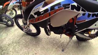 KTM 250 EXC SIX DAYS 2015 -JP Racing-FIRST RIDE