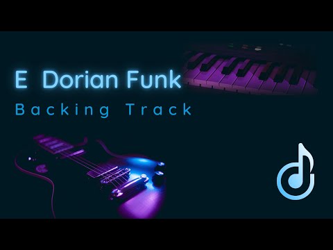 E Dorian - Funk backing track for guitar