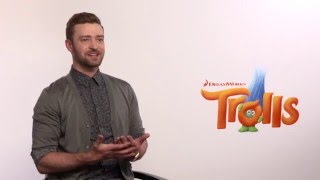 Interview : Justin Timberlake pour Trolls