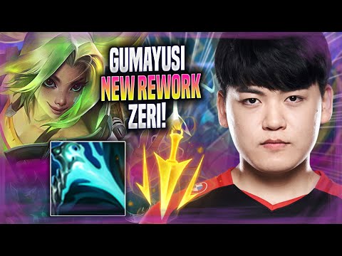 GUMAYUSI FIRST TIME NEW ZERI REWORK! - T1 Gumayusi Plays Zeri ADC vs Sivir! | Season 2022