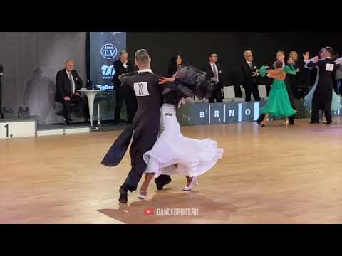 David Jenner - Elisabeth Tuigunov | Viennese Waltz | WDSF European Ch. Youth 10 Dance - Brno 2020