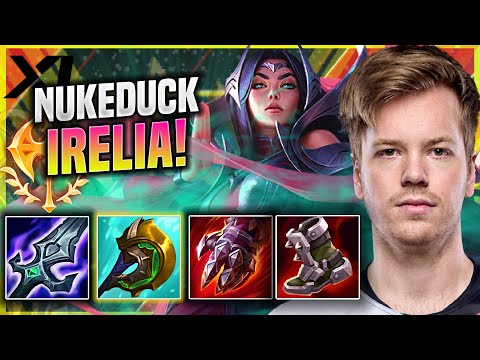 NUKEDUCK IS A BEAST WITH IRELIA! - XL Nukeduck Plays Irelia MID vs Karthus! | Patch 11.14
