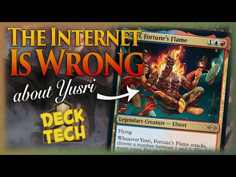 MTG Yusri, Fortune's Flame Deck Tech Commander EDH Modern Horizons 2 - The Internet Is Wrong