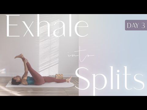 🌬️ Exhale to Splits | A 30 Day Journey to Get Your Splits! | Bright & Salted Yoga (Day3)