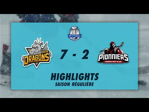 Dragons de Rouen 7-2 Pionniers de Chamonix - Highlights - Synerglace Ligue Magnus 2022/23