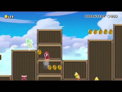 Super Mario Maker Levels: "Airship Supplies"