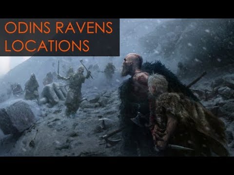 God of War | All 51 Odin's Ravens | Locations | Allfather Blinded Trophy