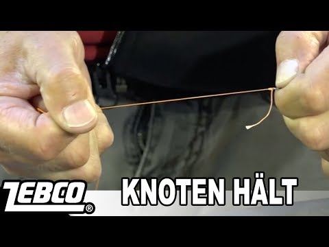 Swivel knots with braided line – no more knots coming undone. Fishing school with Jörg Ovens