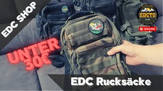 Unter 30€ - Brandit Rucksack | 2 EDC Rucksäcke Daypack