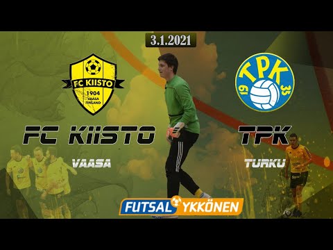 LIVE: FC Kiisto vs. TPK - Futsal Ykkönen 15:00 3.1.2021
