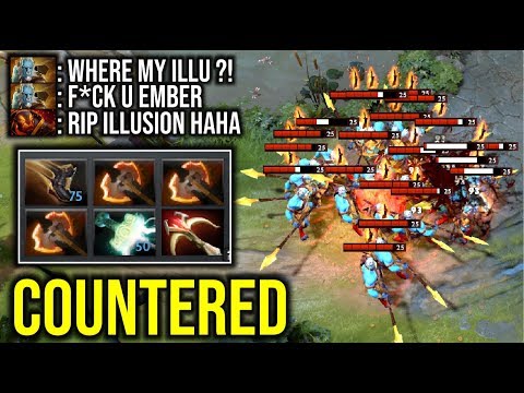 HEAVY CLEAVE..!! 3x Battle Fury Ember Spirit Easy Counter Phantom Lancer 7.12d | Dota 2