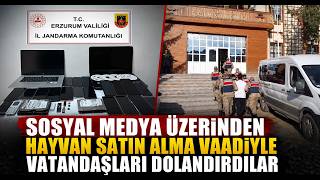 Sosyal Medya Üzerinden Hayvan Satın Alma Vaadiyle Vatandaşları Dolandırdılar