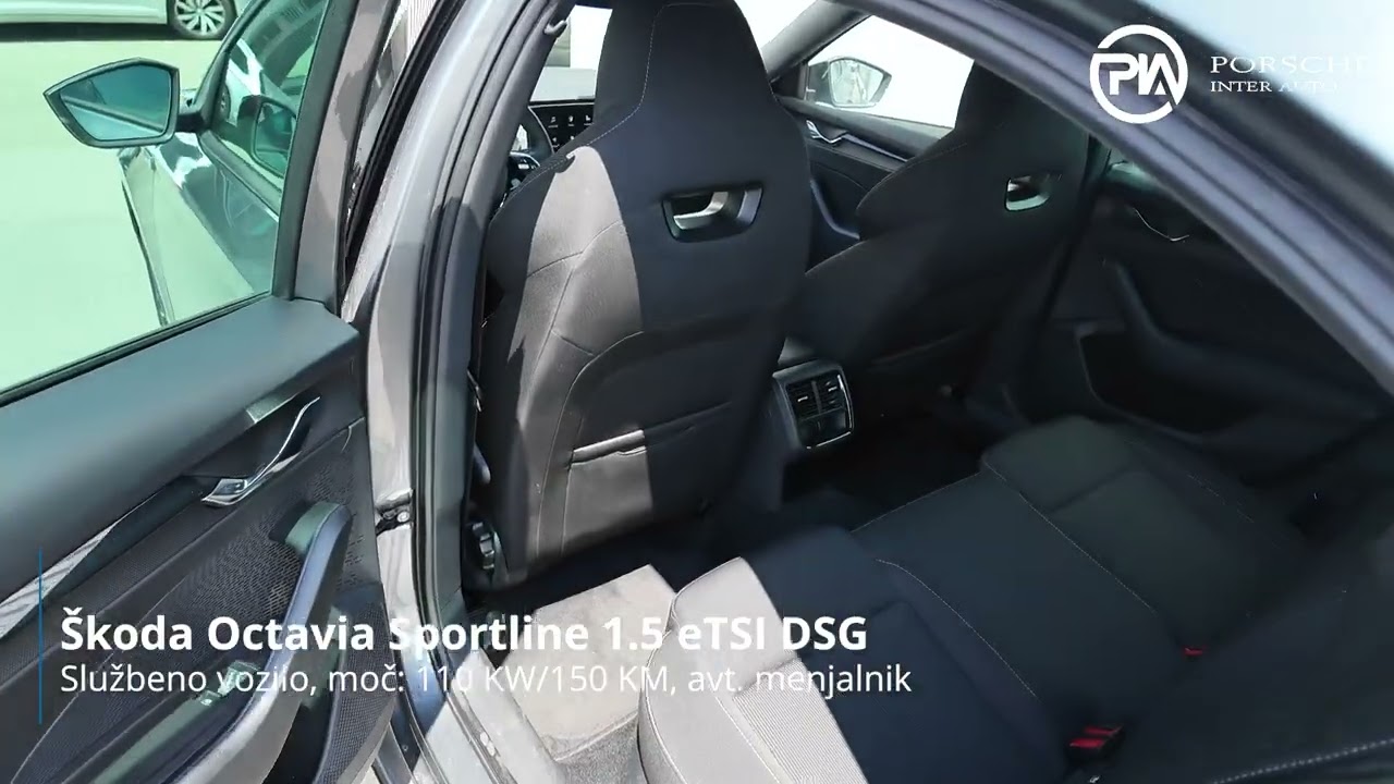 Škoda Octavia 1.5 eTSI Sportline DSG - SLOVENSKO VOZILO