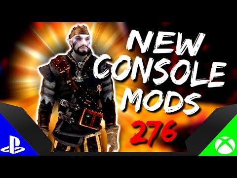 Skyrim Special Edition: ▶️5 BRAND NEW CONSOLE MODS◀️ #276 (PS4/XB1/PC)