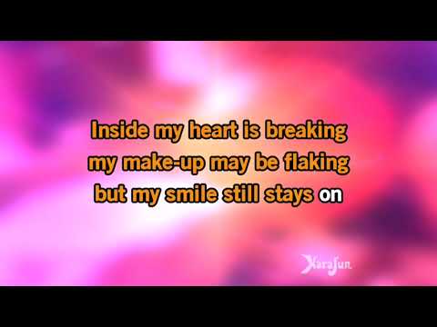 Queen - Show must go on (karaoke) with back vocal