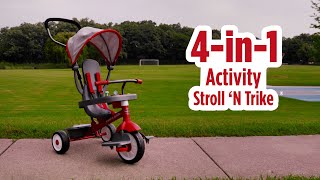  4-in-1 Activity Stroll 'N Trike | Radio Flyer