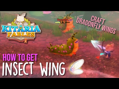 Where to find Insect Wing in Kitaria Fables - Craft Dragonfly Wings to Increase Movement Speed