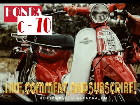 HONDA C70 CLASSIC INDONESIA