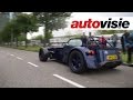 AUTOVISIE Cars and Coffee XXL: Donkervoort. Revs, acceleration and engine sound!