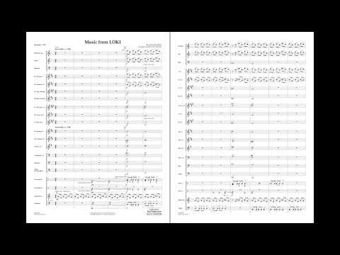 Music from Loki by Natalie Holt/arr. Michael Brown