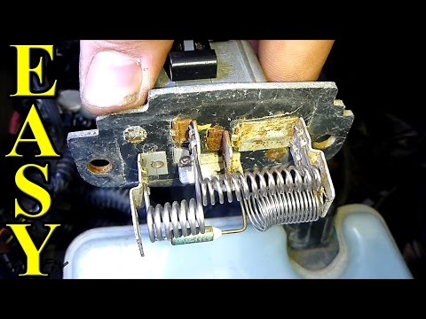 How to replace a Blower Motor Resistor Video