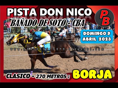 BORJA: PISTA DON NICO - BAÑADO DE SOTO (09-04-2023)