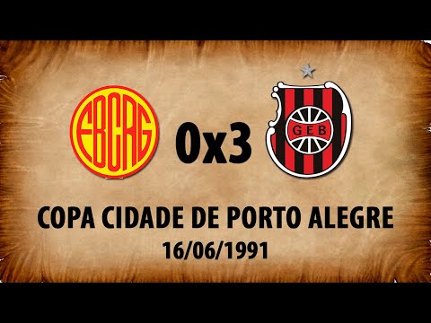 Riograndense-RG 0x3 G.E.Brasil - Copa Cidade de Porto Alegre 1991