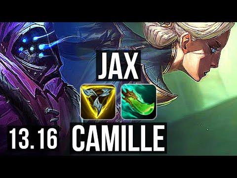 JAX vs CAMILLE (JNG) | 11/1/4, 1.9M mastery, 300+ games, Dominating | KR Diamond | 13.16
