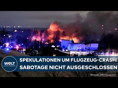 Video Thumbnail: FLUGZEUGABSTURZ IN LITAUEN: Unfall oder Sabotage? Pilot musste notlanden! Das ist bislang bekannt