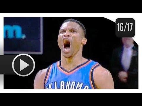 Russell Westbrook UNREAL Highlights vs Grizzlies (2017.04.05) - 45 Pts, 10 Ast, 9 Reb, CLUTCH!