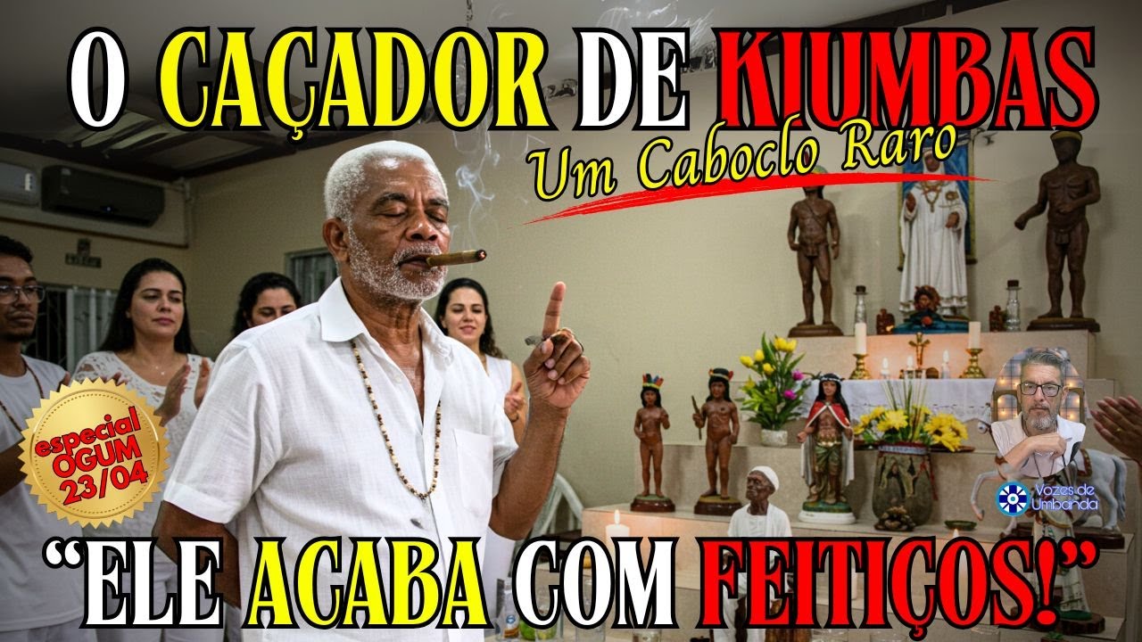 The Caboclo of Ogum who Cuts Spells, Breaks Evil and Faces Kiumba