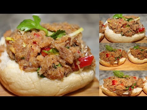 Chiquetaille d'hareng Herring Chiquetaille| Smoke Herring Salad