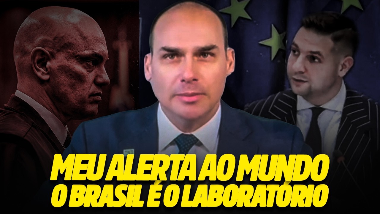 Meu alerta no Parlamento Europeu: o que acontece no Brasil pode chegar até vocês