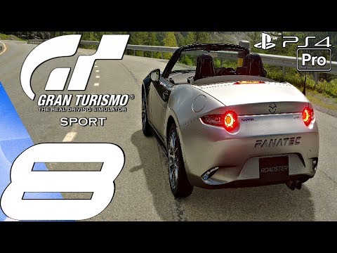 Gran Turismo Sport - Gameplay Walkthrough Part 8 - Mazda Roadsters Cup (Career Mode) PS4 PRO