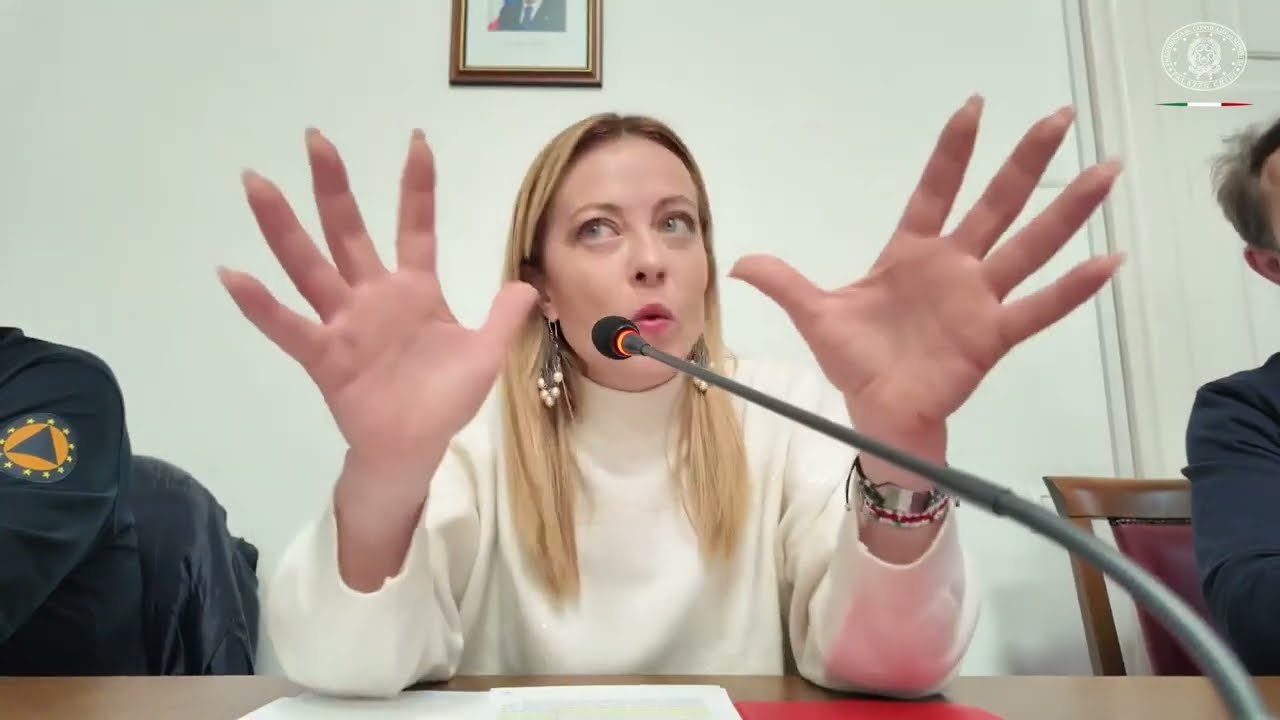 GIORGIA MELONI AI CITTADINI DI NISCEMI: “RISPOSTE IMMEDIATE PER RISARCIRE E METTERE IN SICUREZZA”