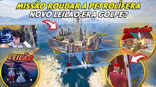MISSÃO ROUBAR A PETROLÍFERA E TRETA NO LEILÃO, GERAL TOMOU GOLPE? - BKINHO RP CLIP'S