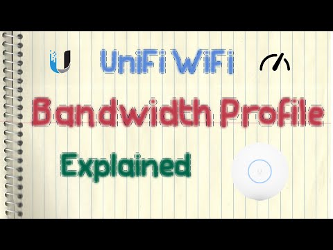 Ubiquiti UniFi AP/WiFi - Bandwidth Profile Explained