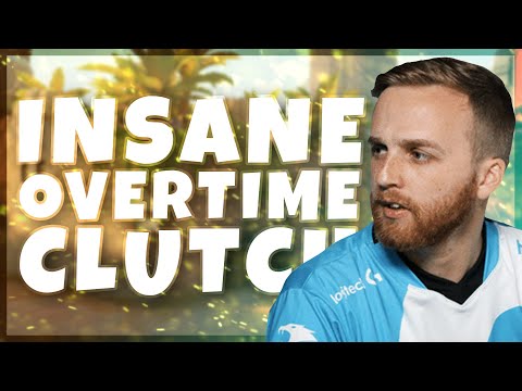 INSANE QUAD OVERTIME CLUTCH IN VALORANT...