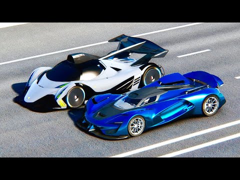 Devel Sixteen GTR vs SRT Tomahawk VGT at Drag Race 20 KM