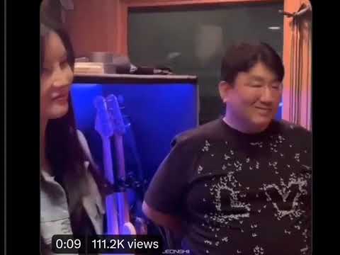 bts translator kim nicole wearing jungkook's jacket?