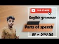 English Grammar Parts Of Speech By Dipu Sir Viralvideo Maths Viralvideo Viralvideo ️ Video