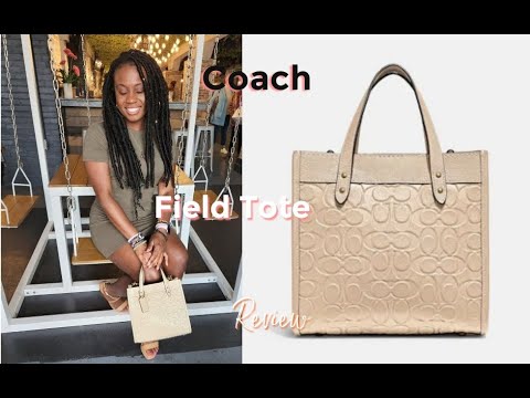 What's In My Bag| Coach Field 22 Tote Review