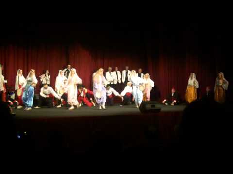 Igre iz VRANJA 2015 ..KUD JEDINSTVO..BAR.. Novogodisnji Koncert